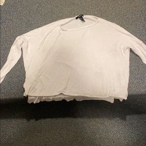 White Forever 21 Blouse
